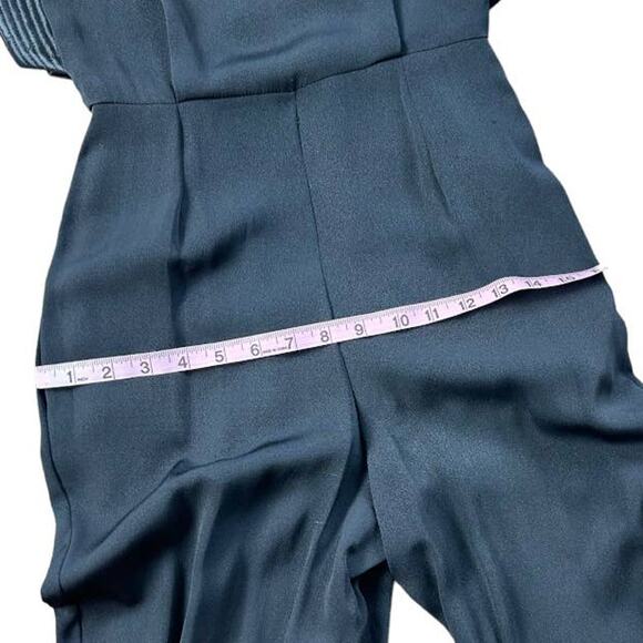 EUC Vintage 80’s Regina Kravits for Joseph Magnin Black Jumpsuit XS - Picture 11 of 16